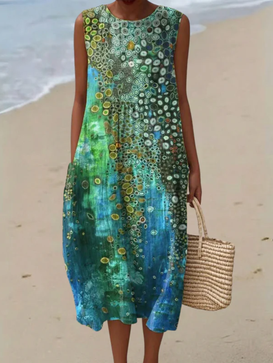 Megan - Vestido Vintage de Verão