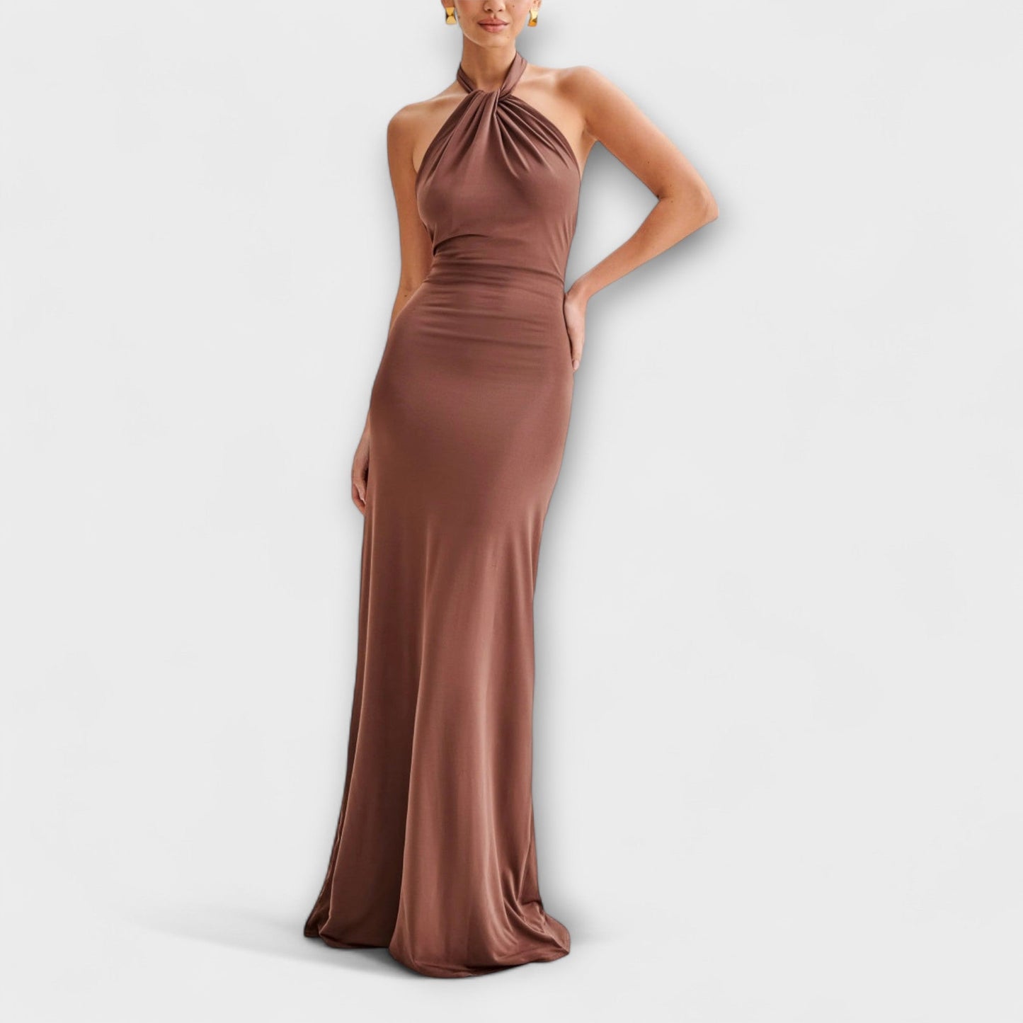 Lagune - Vestido Maxi Slinky Halter