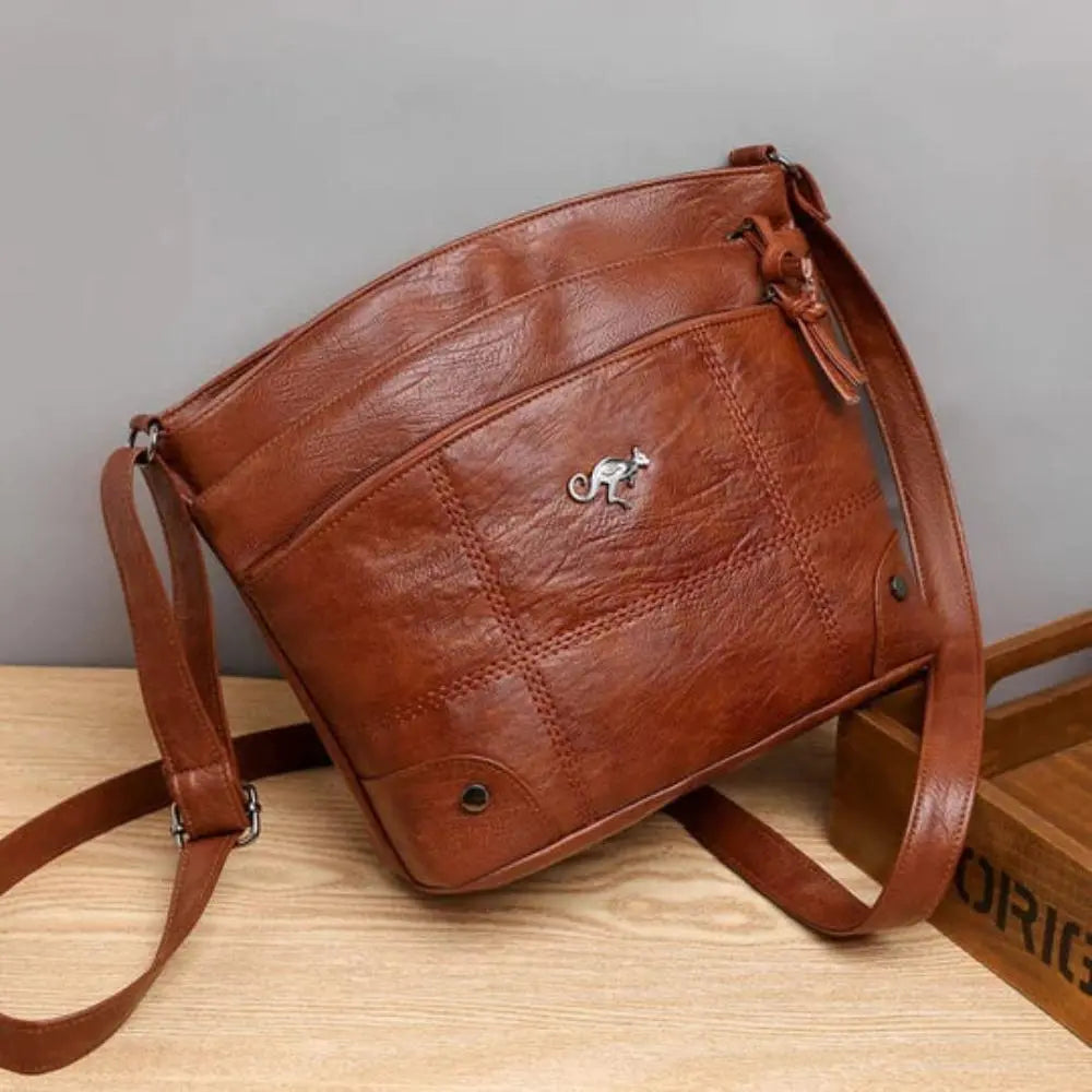 Alina™ | Bolsa de Couro Genuine
