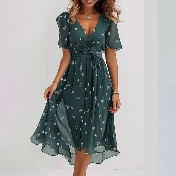 Arabella - Vestido de Verão Estampado