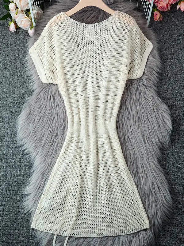 SANTANA™ - Vestido Casual de Verão com Decote Redondo