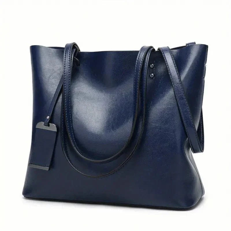 Bolsa de couro elegante e versátil