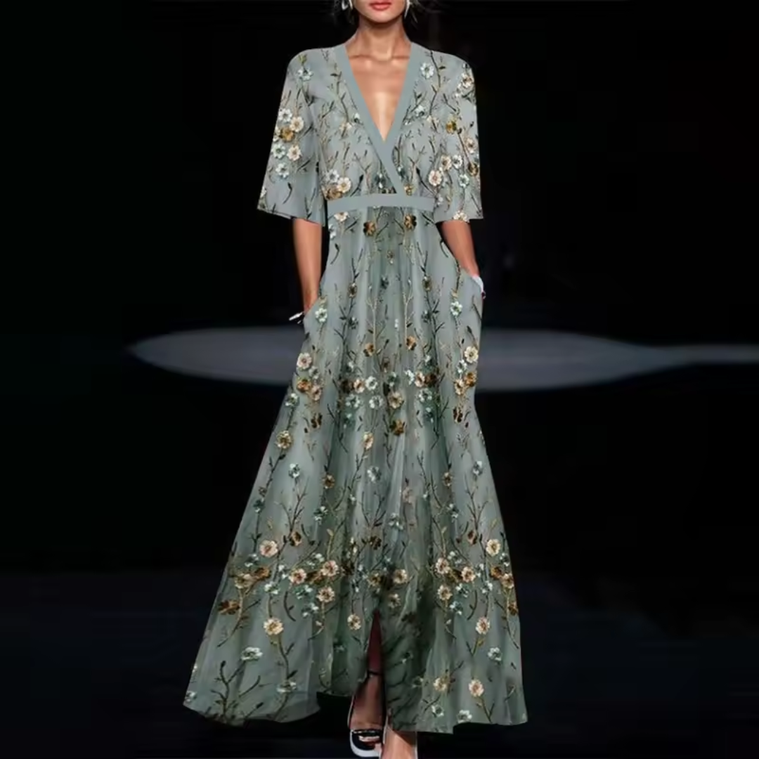 Michelle™ - Vestido Floral Elegante
