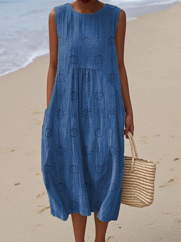 Sara | Vestido Midi Estampado