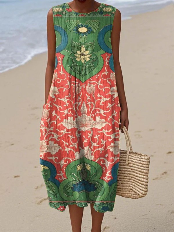 Vera | Vestido Midi Boêmio