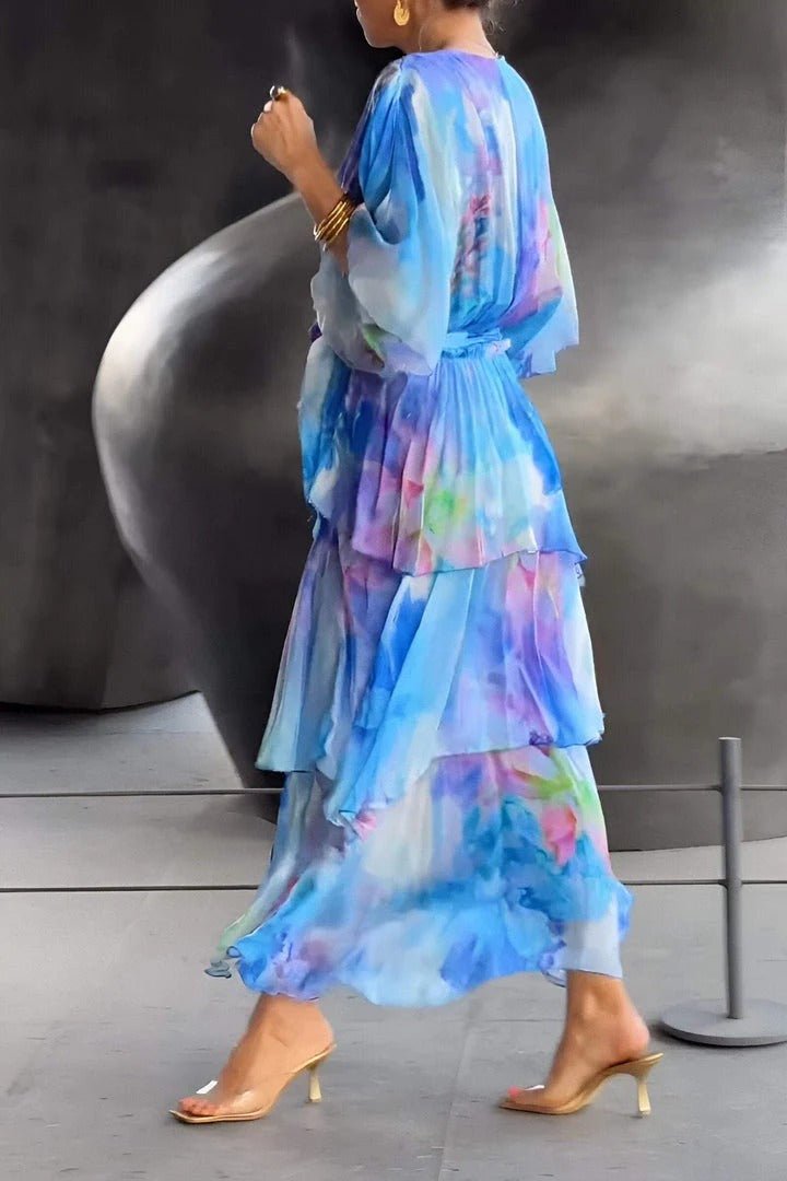 Alina | Vestido V-Deep Deslumbrante