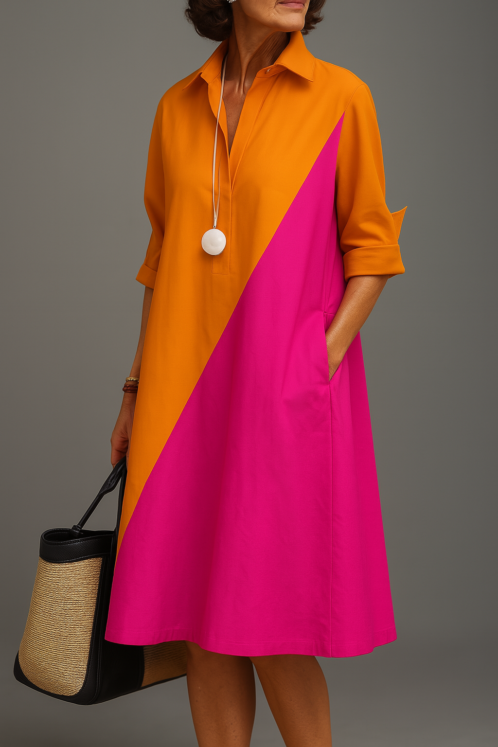 Kayla | Vestido Midi Confortável