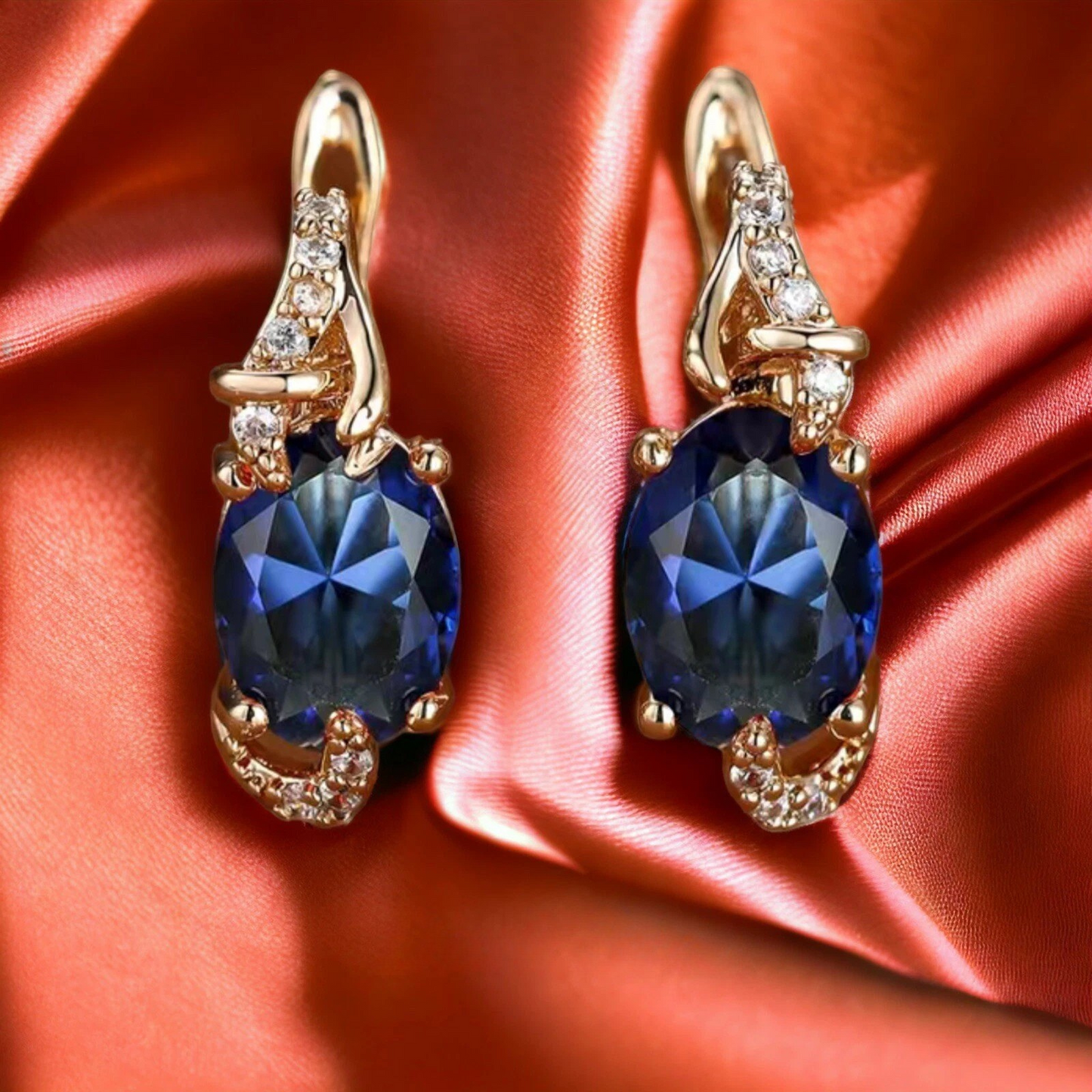 Brincos Royal Midnight Drop