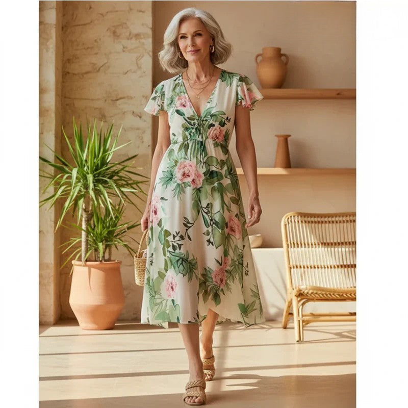 Nirella - Vestido Floral Breeze