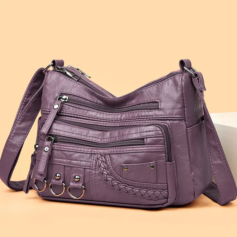 Olivia - Bolsa de Ombro Elegante com Charme Vintage