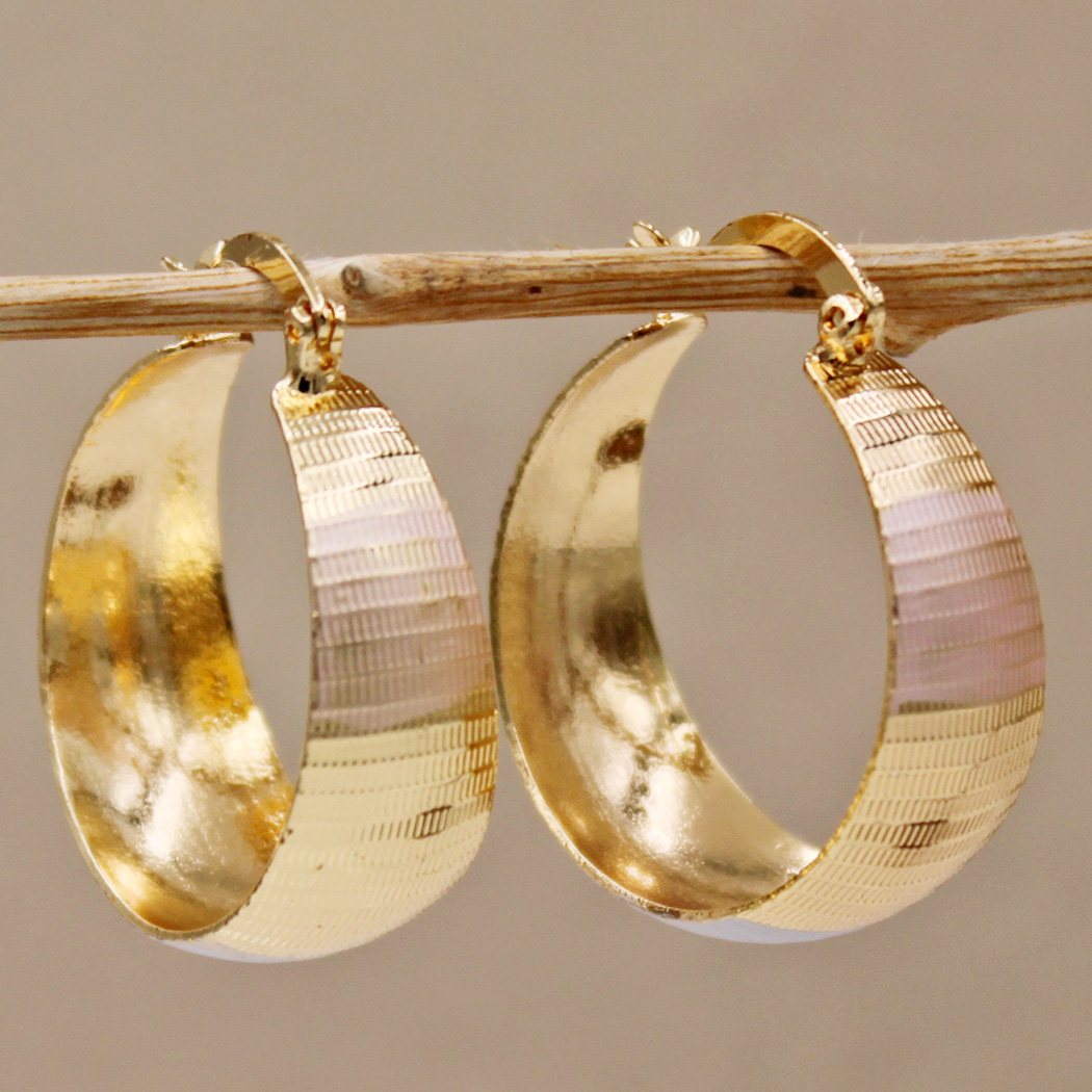 Brincos de Ouro Luxe Elegance