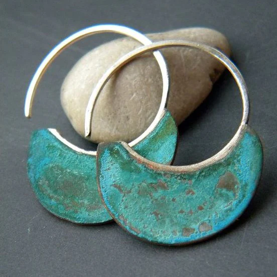 Brincos Turquesa Vintage