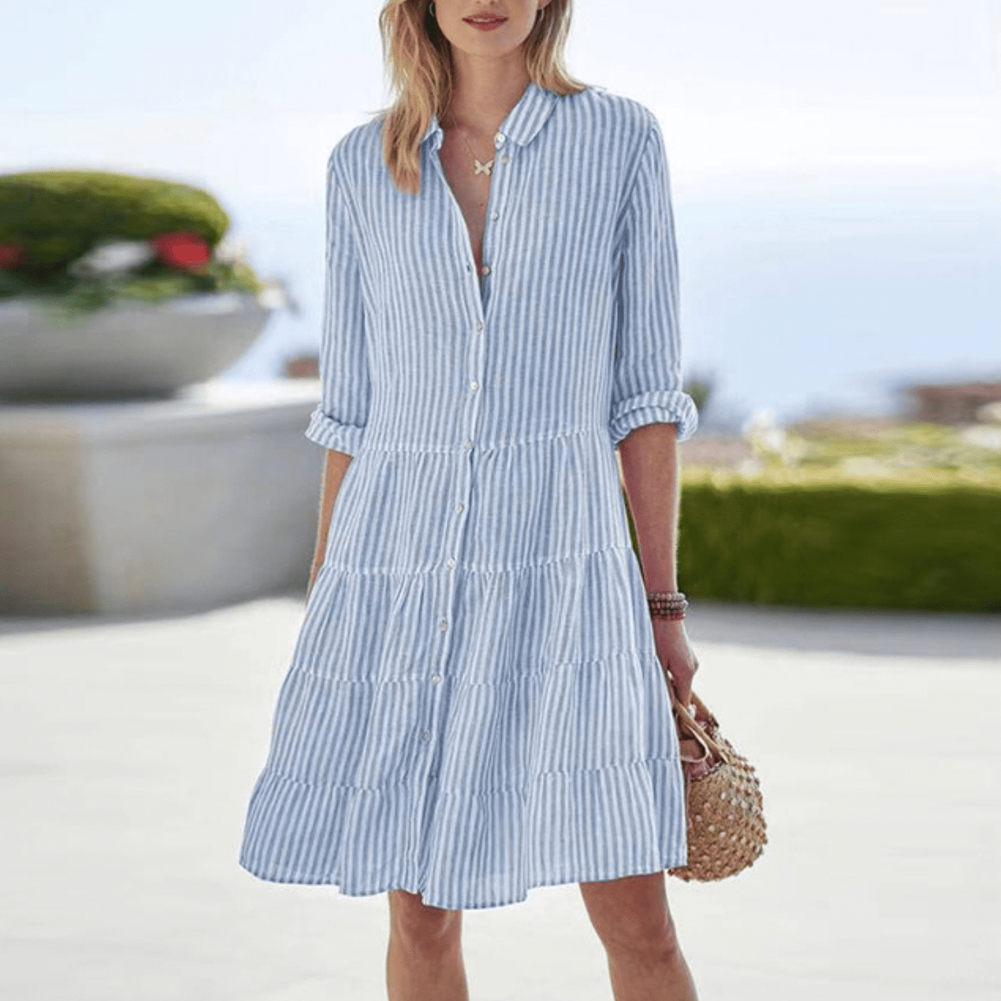 Lolita | Vestido Listrado Leve