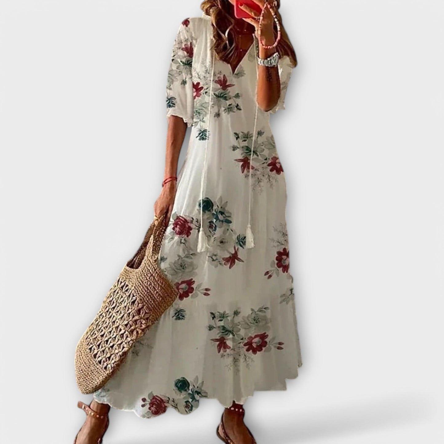 Bettina - Vestido Maxi Bohêmio