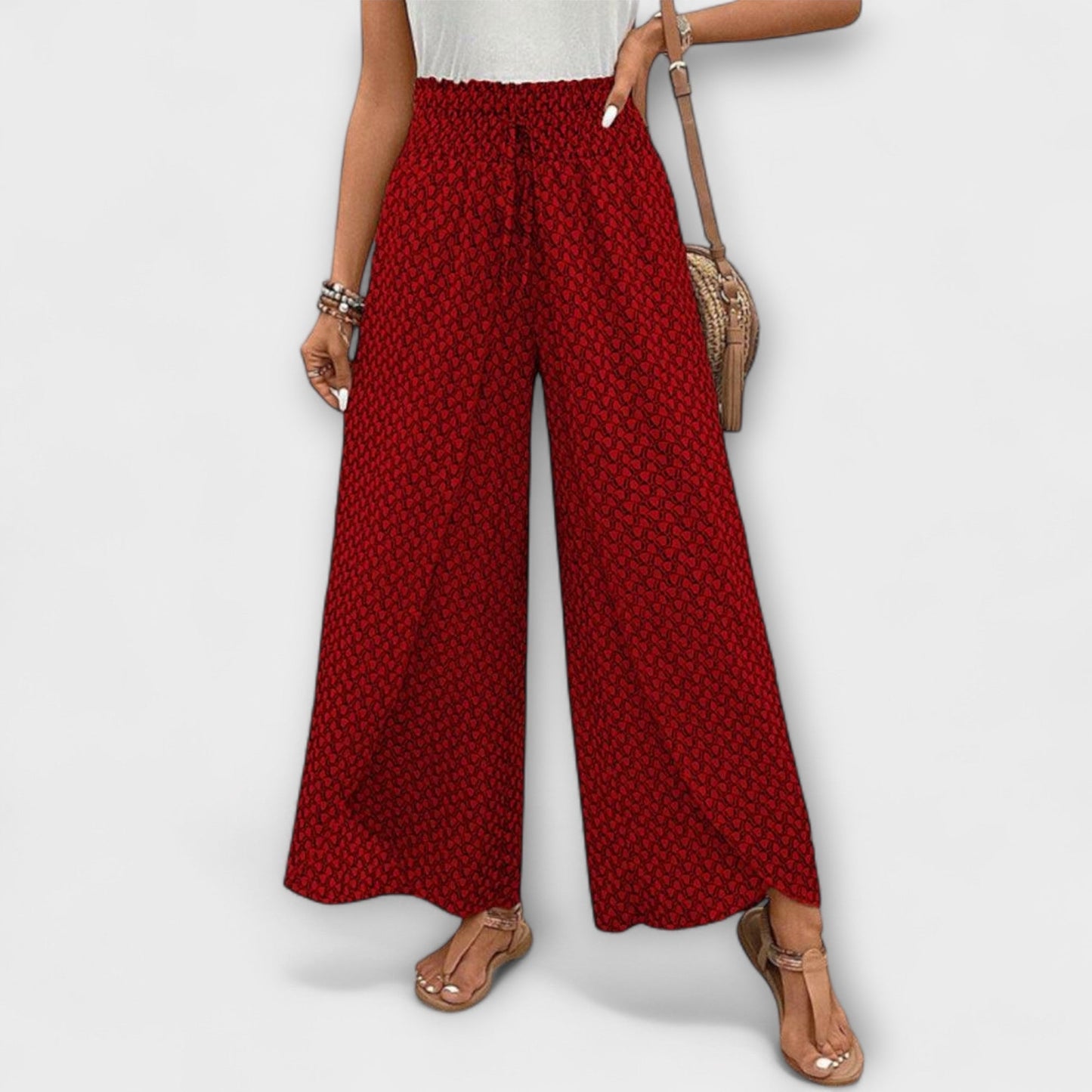 Chiara - Calça Palazzo Elegante