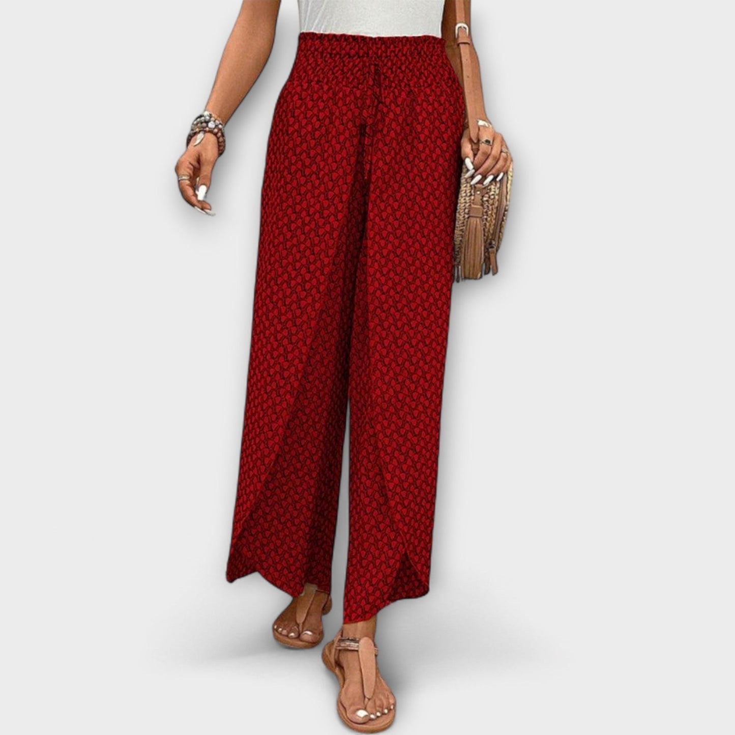 Chiara - Calça Palazzo Elegante