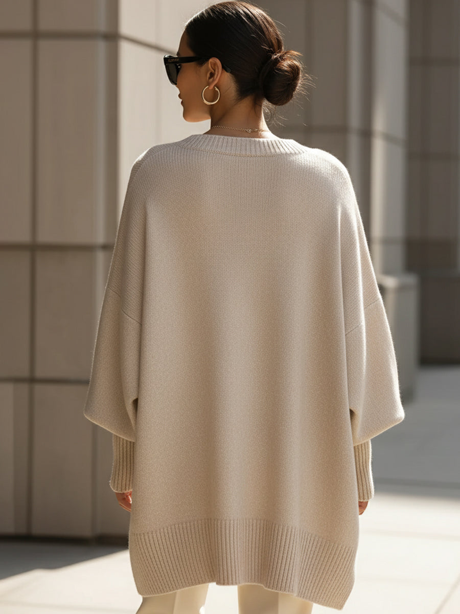 Ela™ | Suéter Oversized Luxuoso