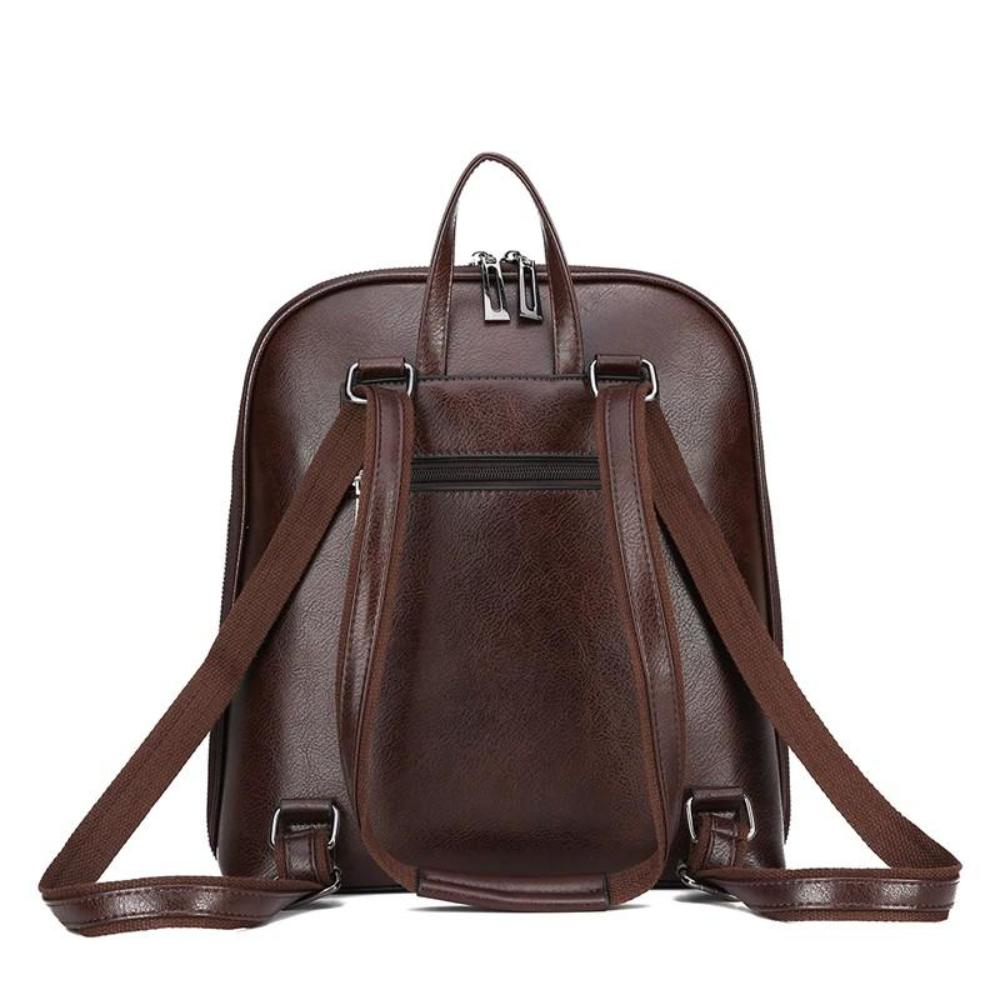 Classic™ | Mochila Elegante de Dupla Zíper