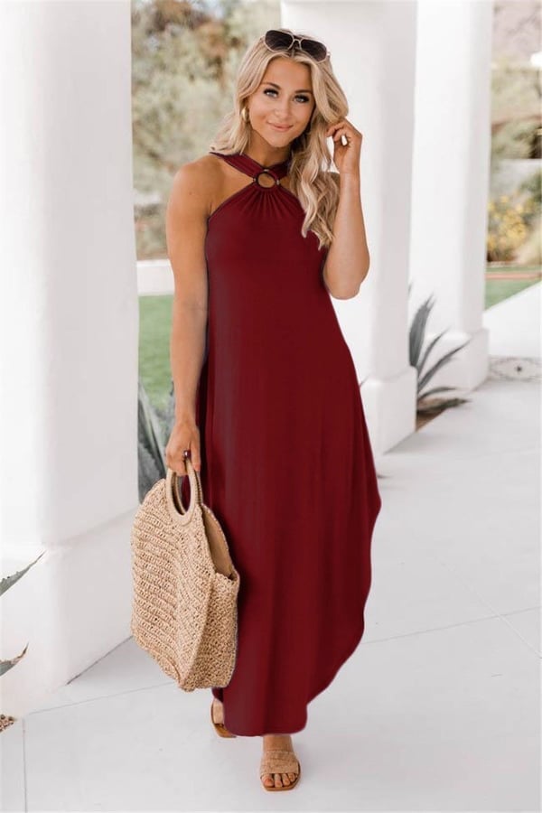 Jezrah - Vestido Halter Breeze