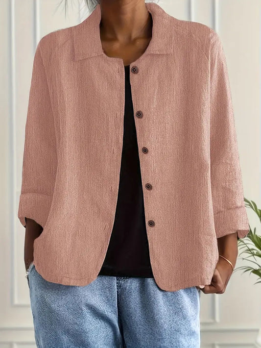 Korinda – Blusa clássica de manga longa