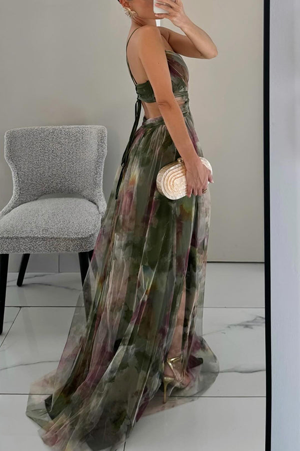 Esme – Vestido Fluido Estampado