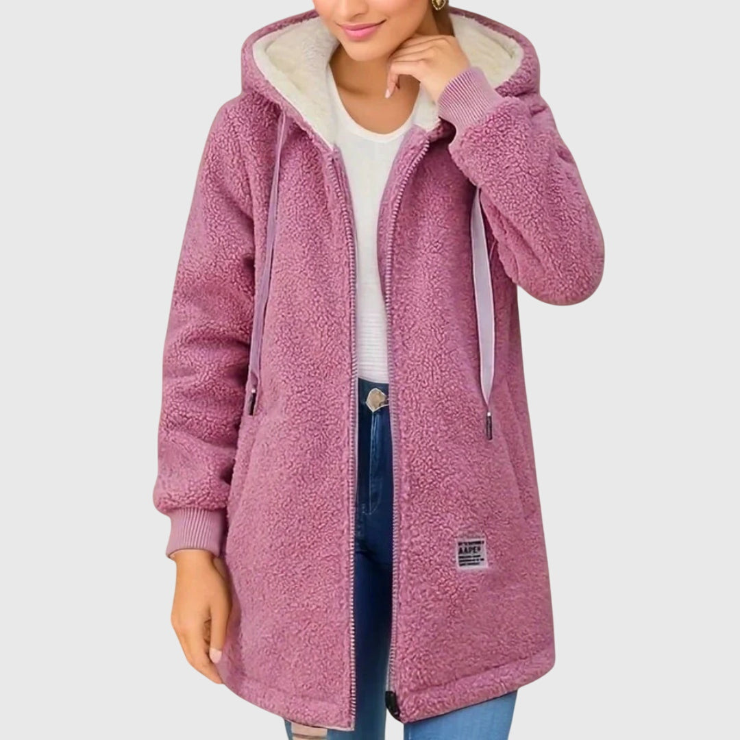 Glistra™ – Jaqueta de Fleece Feminina – Confortável e Estilosa