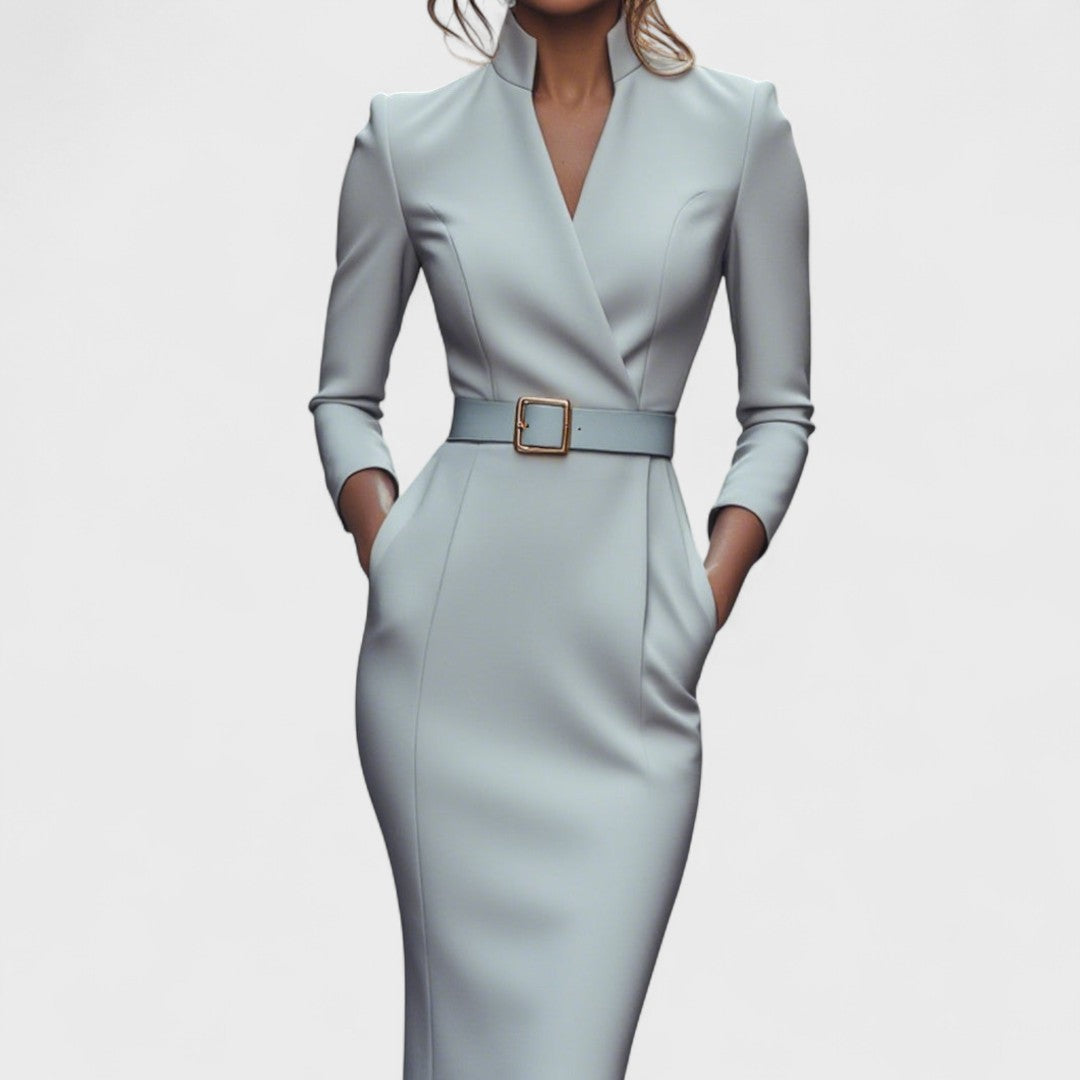 Elara | Vestido Midi Elegante