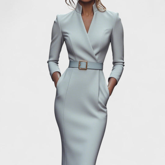 Elara | Vestido Midi Elegante