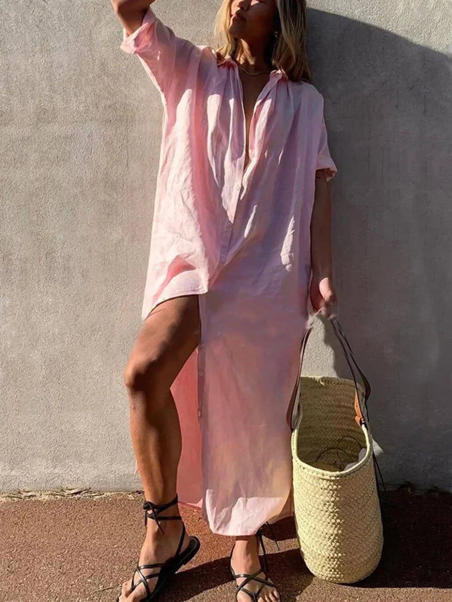 Danica - Elegante Vestido Chemisier