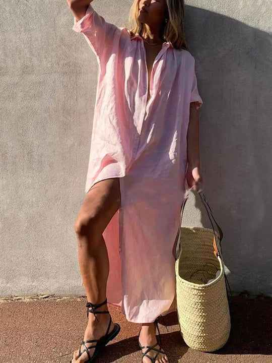 Danica - Elegante Vestido Chemisier