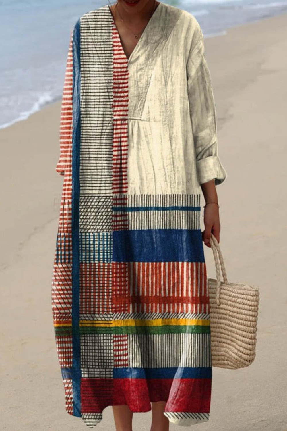Rivka - Vestido Patchwork