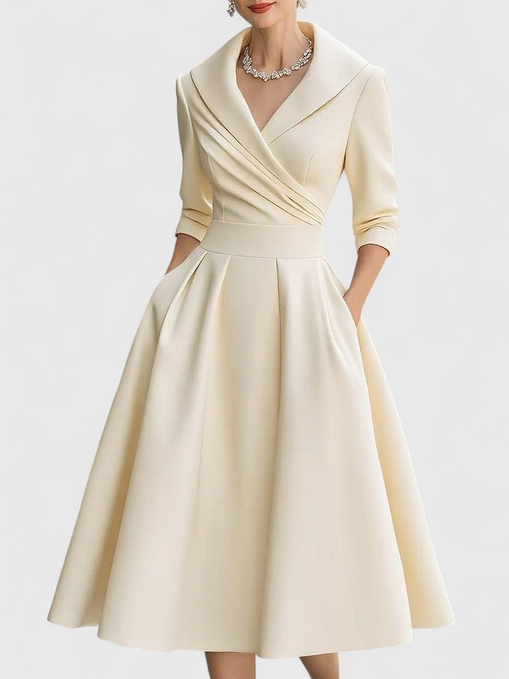 Zyrah - Vestido Midi Elegante