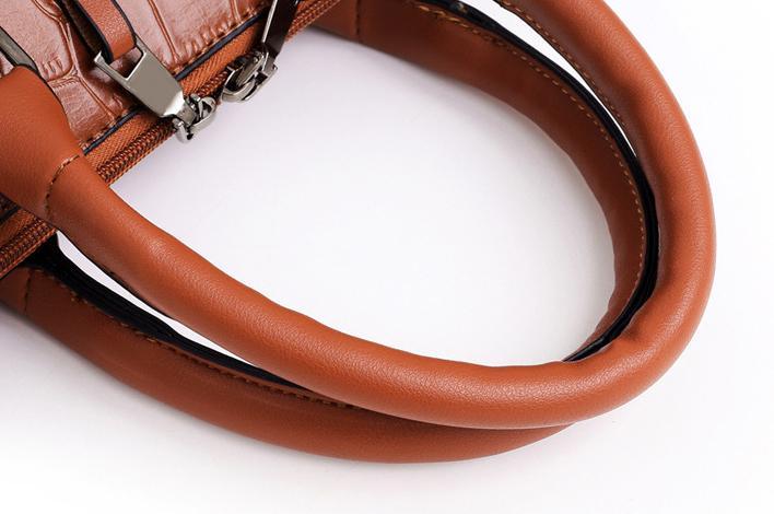 Evelyn - Elegância do Dia a Dia Conjunto de Bolsas de Couro com 4 Peças