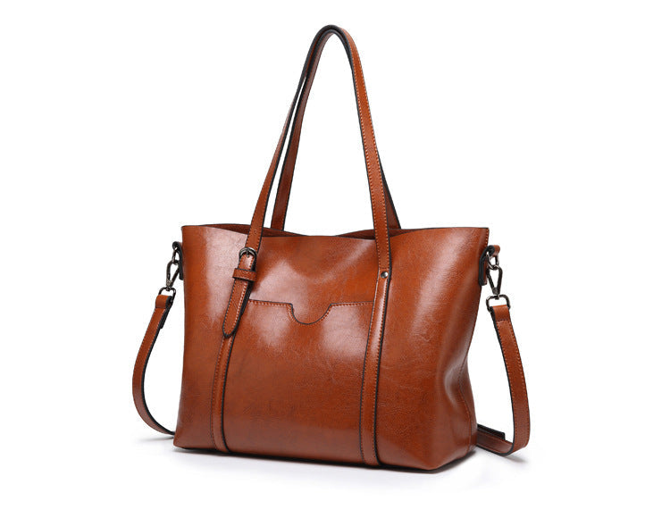 Sophia - Bolsa Tote de Couro Elegância Refinada