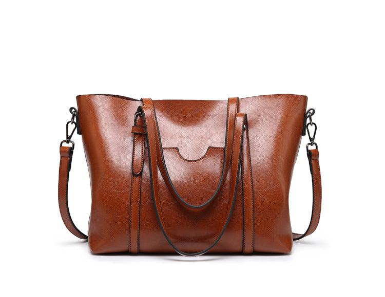 Sophia - Bolsa Tote de Couro Elegância Refinada