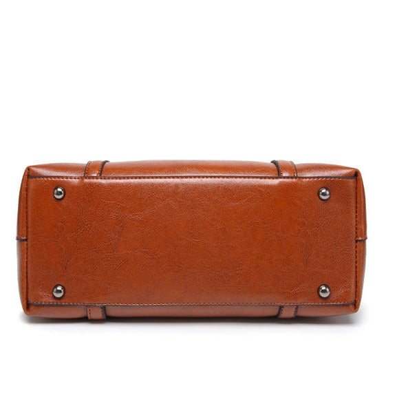 Sophia - Bolsa Tote de Couro Elegância Refinada