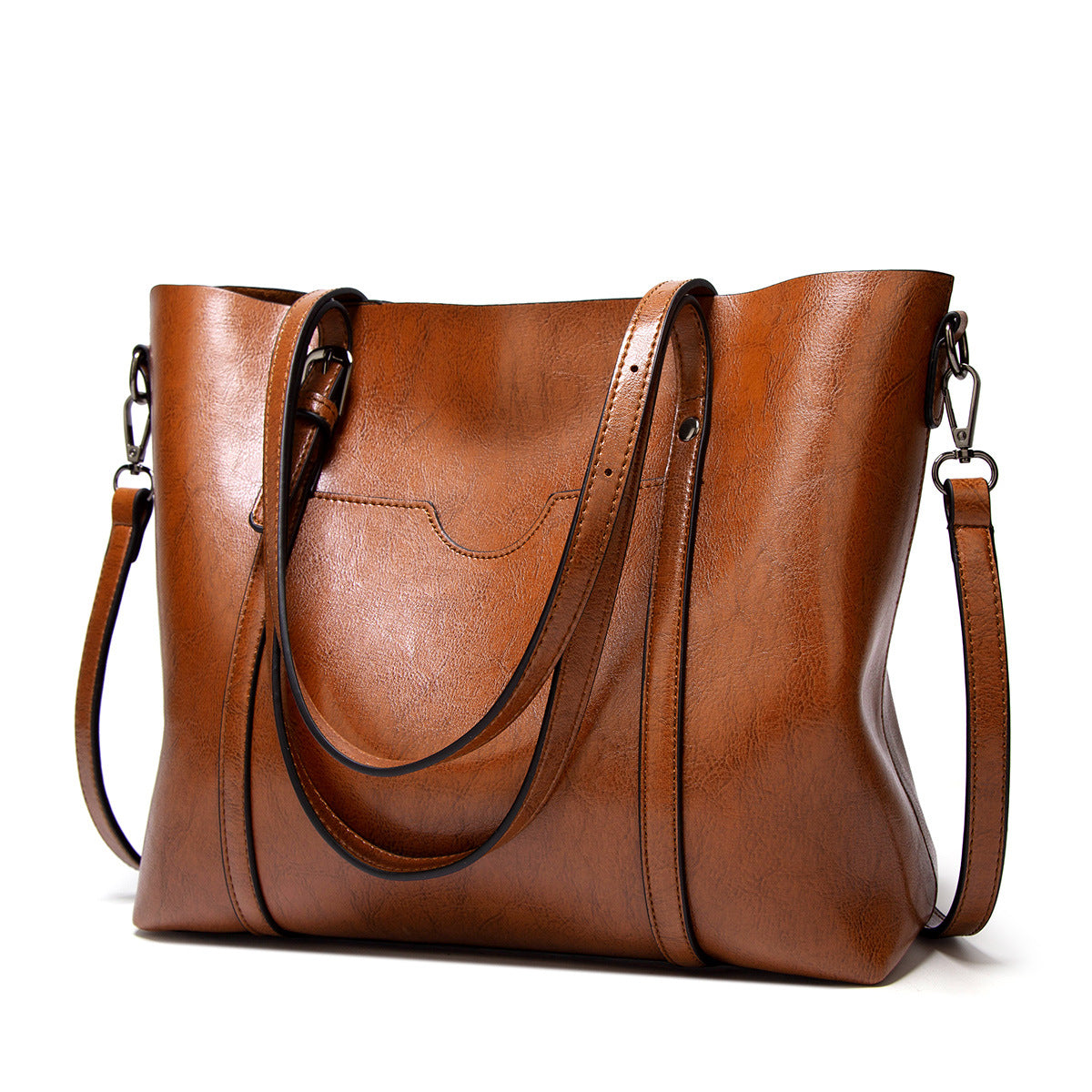 Sophia - Bolsa Tote de Couro Elegância Refinada