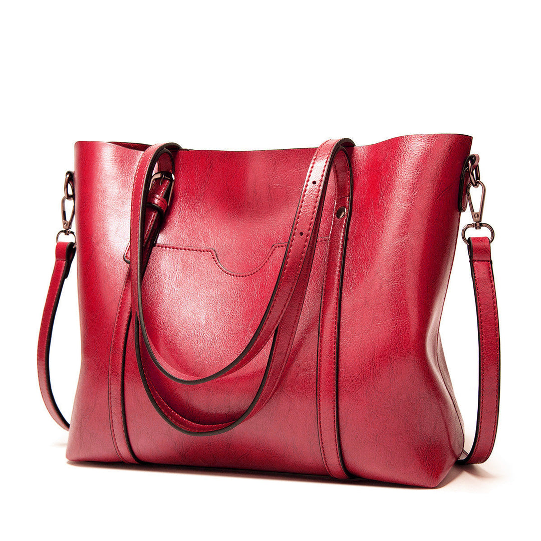 Sophia - Bolsa Tote de Couro Elegância Refinada