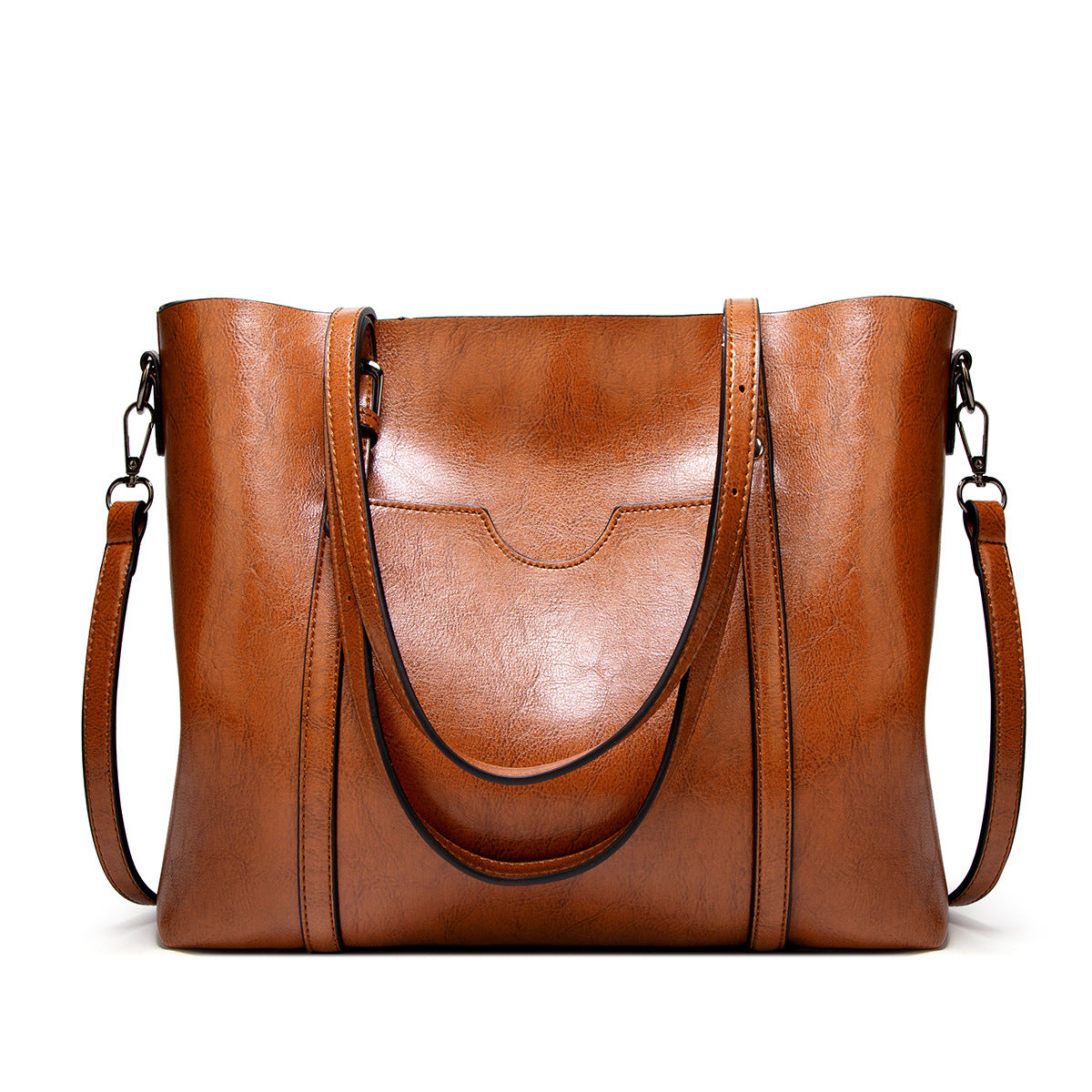 Sophia - Bolsa Tote de Couro Elegância Refinada