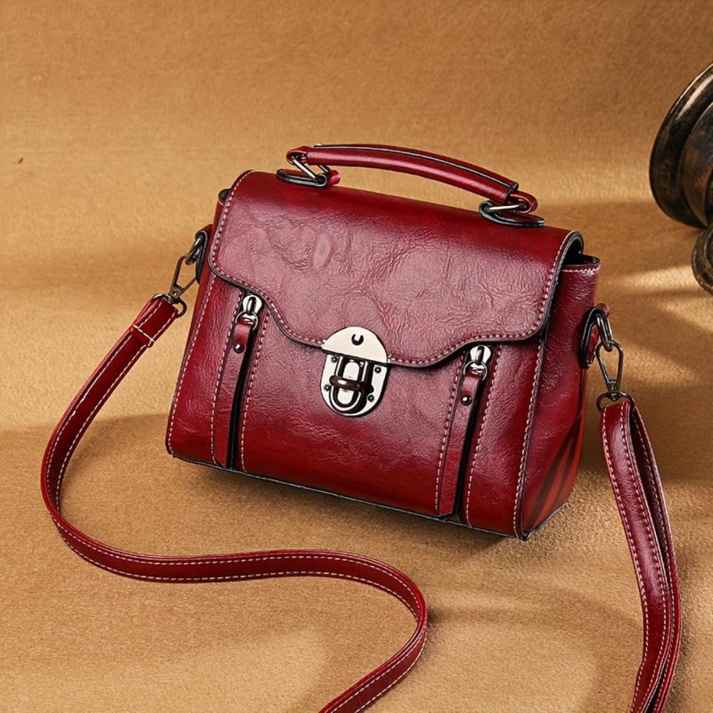 Zoe - Bolsa de Ombro de Couro Elegância Atemporal