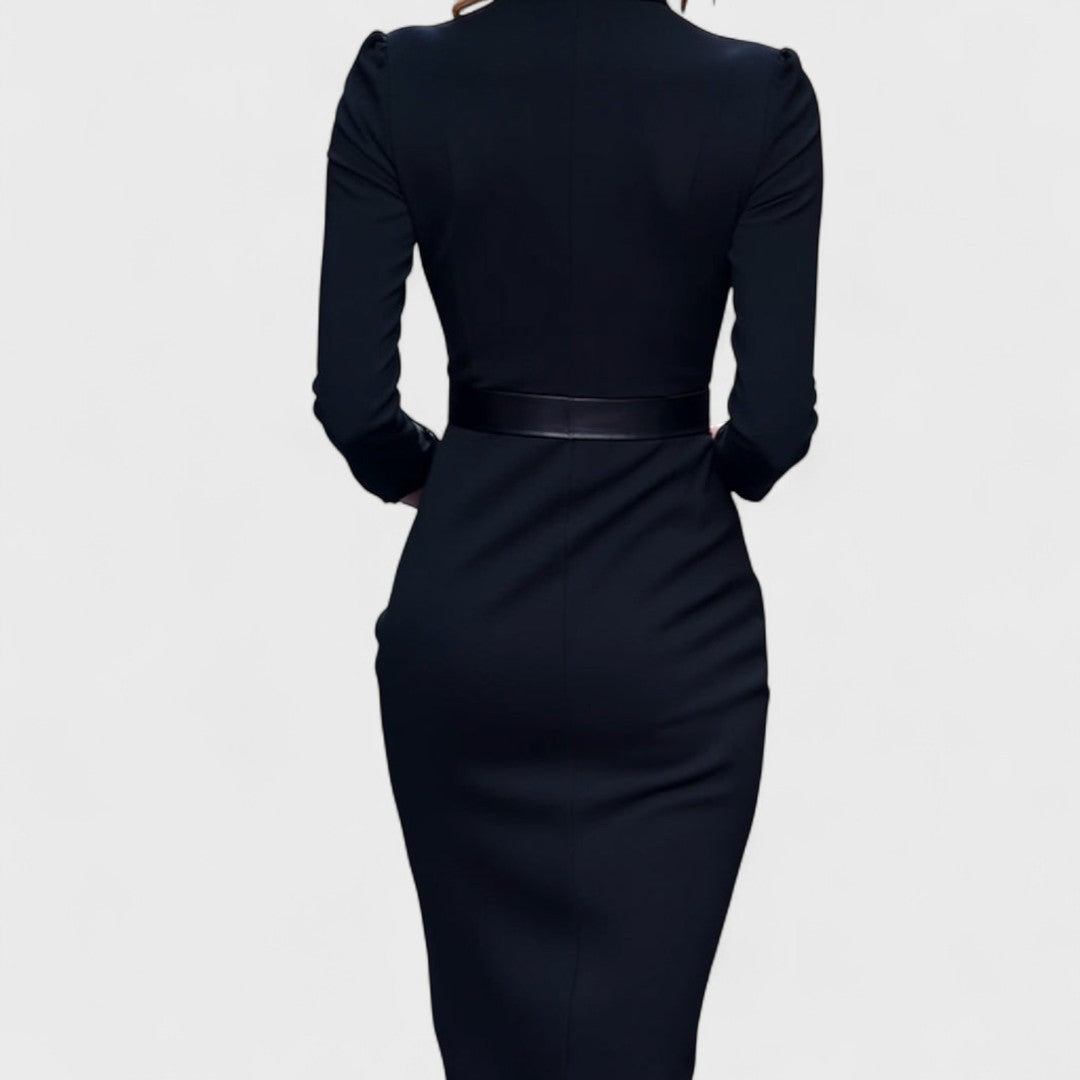 Elisanne - Vestido Executivo Elegante
