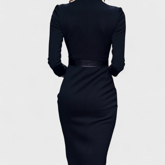 Elisanne - Vestido Executivo Elegante