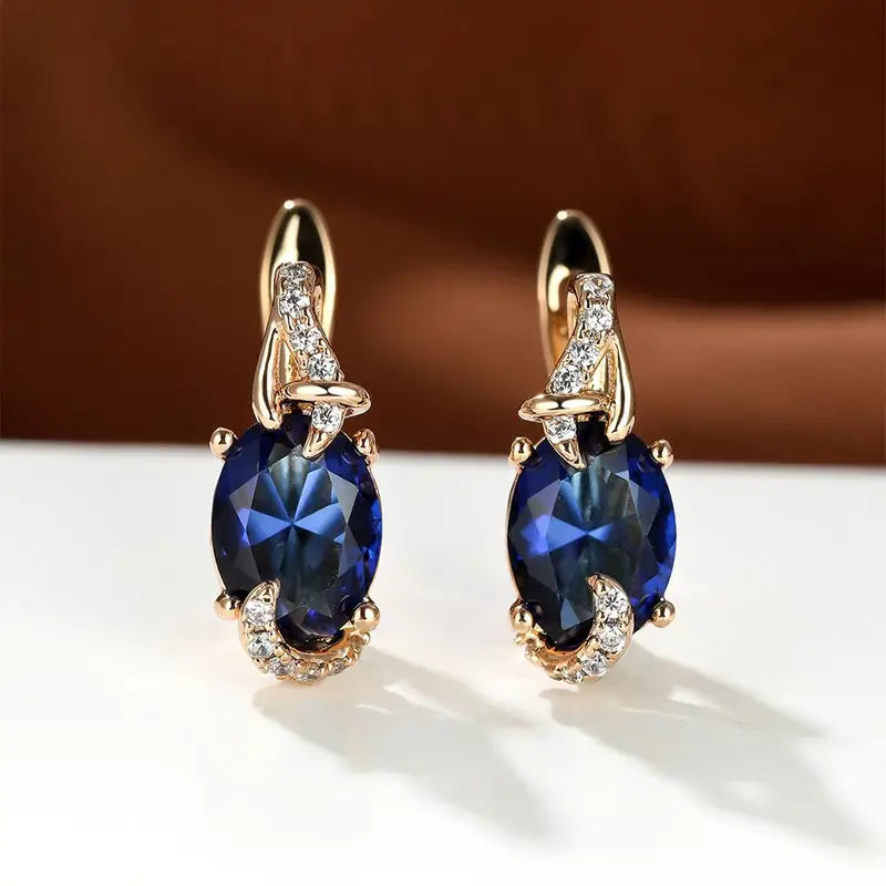 Brincos Royal Midnight Drop