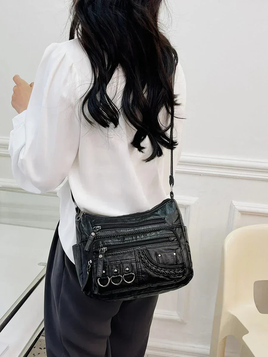 Olivia - Bolsa de Ombro Elegante com Charme Vintage