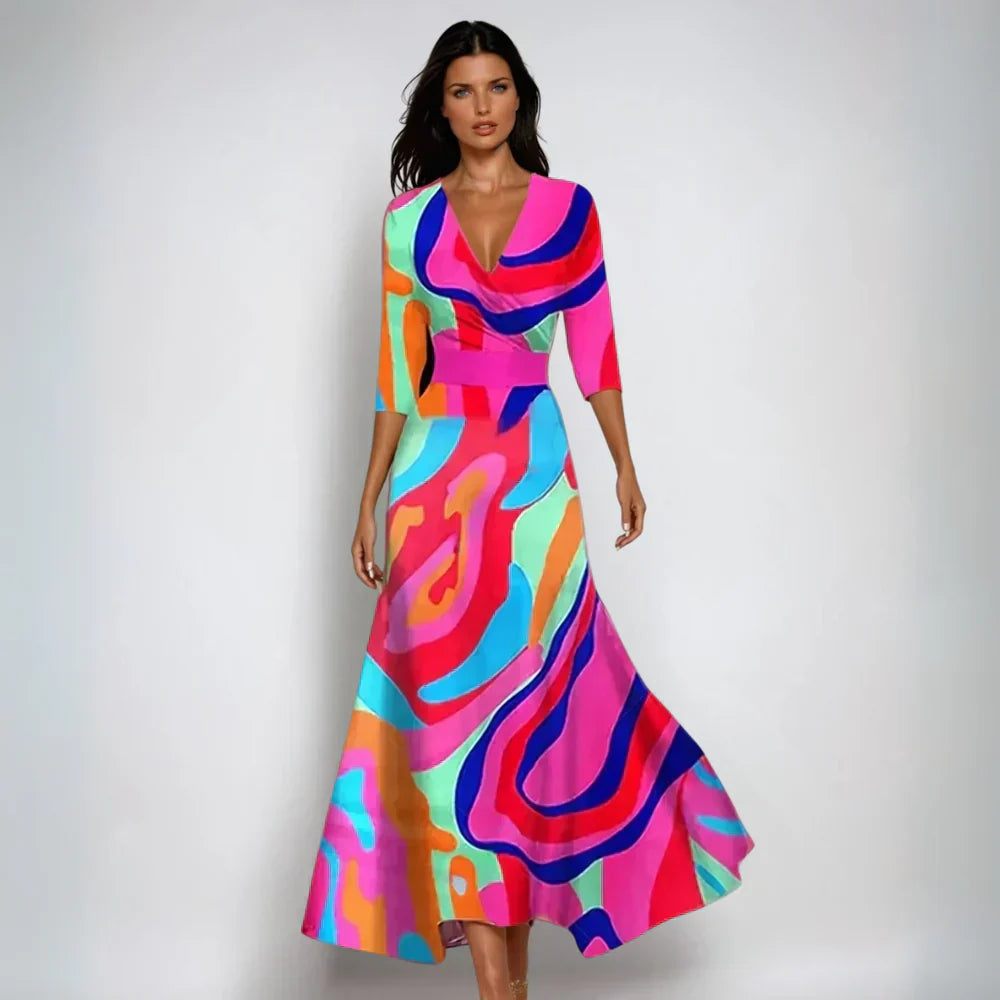 Chloe | Vestido Floral Elegante