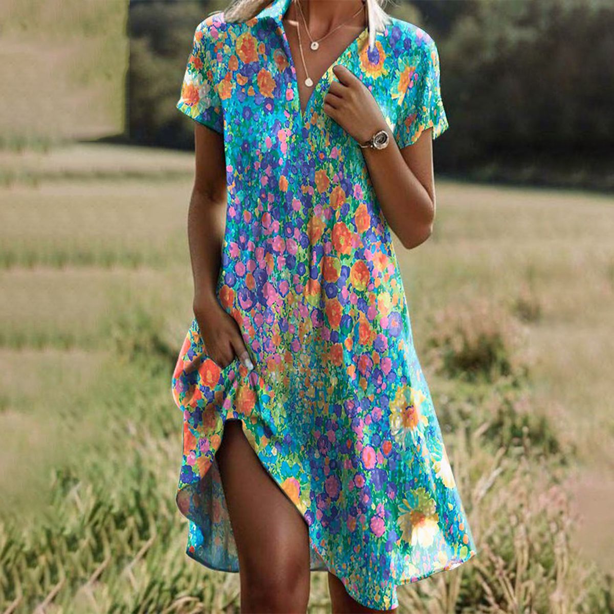 Tansy | Vestido de Verão Elegante e Confortável