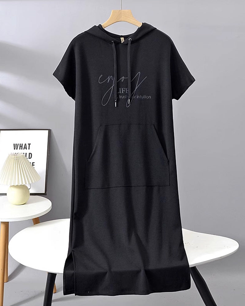 Bridget - Vestido Moletom Casual