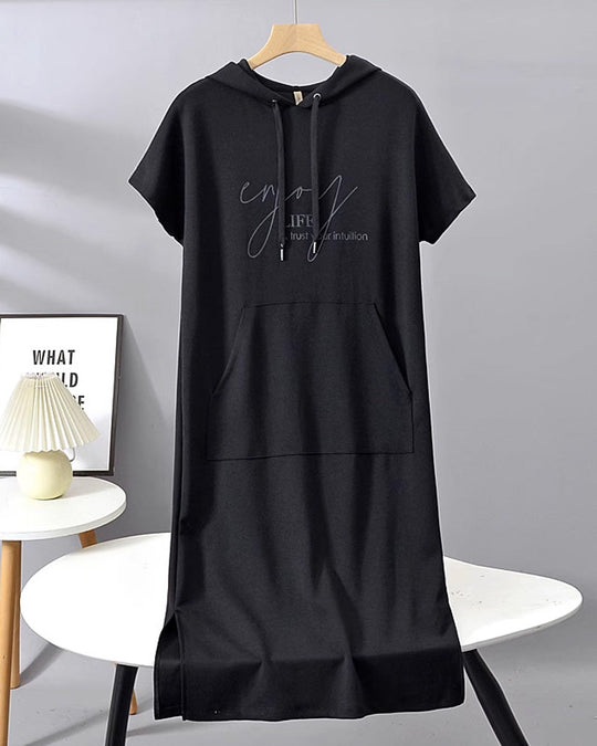 Bridget - Vestido Moletom Casual