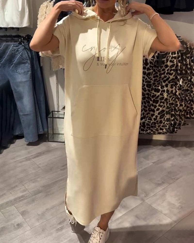 Bridget - Vestido Moletom Casual