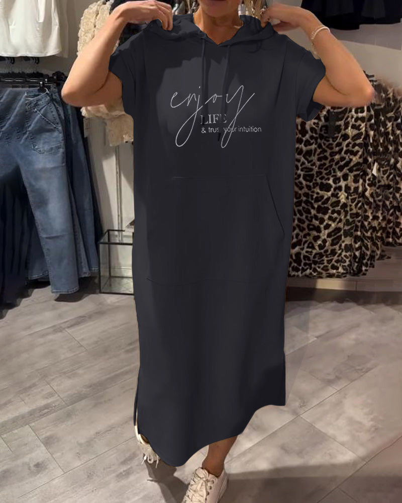 Bridget - Vestido Moletom Casual